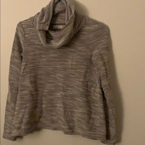 Abercrombie and Fitch Cow Neck Shimmer Sweater-XS